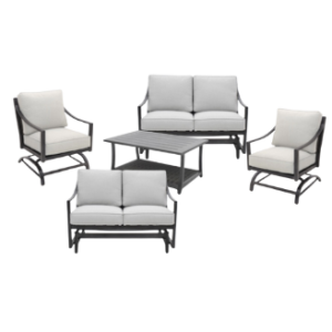 Dover 5pc Glider Deep Seat Set