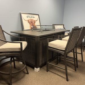 Dover Rectangle Pub Fire Table