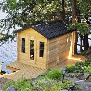 CT Georgian Cabin sauna with change room