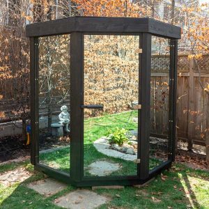 Pure cube Trinity Sauna Knotty Redwood cedar